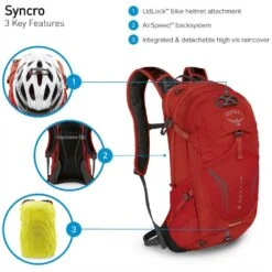 Osprey Syncro 12 - Fahrradrucksack 46 Cm -Modetaschen 5 051 1 0 b10