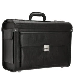 Alassio Vicenza - Aktenkoffer 46 Cm -Modetaschen Alassio Pilotenkoffer Vicenza 46 cm black 45047 5