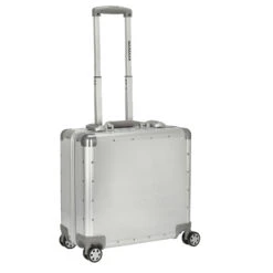 Alumaxx Gemini - 4-Rollen-Businesstrolley 42.5 Cm 10 Alumaxx Gemini - 4-Rollen-Businesstrolley 42.5 Cm -Modetaschen Alumaxx 4 Rollen Businesstrolley Gemini 42 5 cm silber matt 45172 5