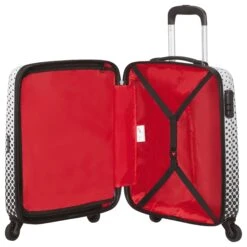 American Tourister Disney Alfatwist 2.0 - 4-Rollen-Kabinentrolley S 55 Cm -Modetaschen American Tourister Disney Alfatwist 2 0 4 Rollen Kabinentrolley S 55 cm Mickey Mouse Polka Dot 92699 7483 5