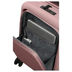 American Tourister Novastream - 4-Rollen Kabinentrolley Smart 55 Cm Erw. USB -Modetaschen American Tourister Novastream 4 Rollen Kabinentrolley Smart 55 cm erw USB vintage pink 139278 E451 7