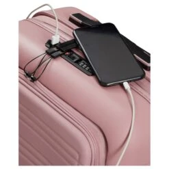 American Tourister Novastream - 4-Rollen Kabinentrolley Smart 55 Cm Erw. USB -Modetaschen American Tourister Novastream 4 Rollen Kabinentrolley Smart 55 cm erw USB vintage pink 139278 E451 9