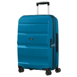 Modetaschen -Modetaschen American Tourister American Tourister Bon Air DLX 4 Rollen Trolley 66 24 cm erweiterbar seaport blue 134850 3870 2