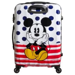American Tourister Disney Alfatwist 2.0 - 4-Rollen-Trolley M 65/24 -Modetaschen American Tourister American Tourister Disney Legends 4 Rollen Trolley 65 24 Alfatwist Mickey blue Dots 64479 9072 4