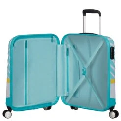 American Tourister Wavebreaker Disney - 4-Rollen-Kabinentrolley S 55 Cm -Modetaschen American Tourister American Tourister Wavebreaker Disney 4 Rollen Kabinentrolley S 55 cm mickey blue kiss 85667 8624 5