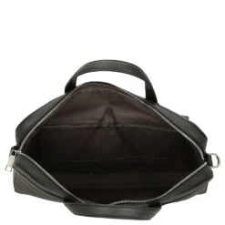 BOSS Crosstown - Aktentasche L 38 Cm Leder -Modetaschen BOSS Crosstown Aktentasche 38 cm black 50470926 001 6