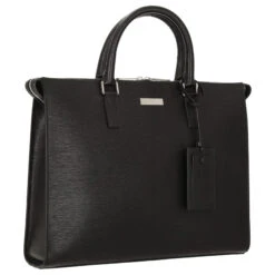 BOSS Gallery A - Aktentasche Leder 38 Cm -Modetaschen BOSS Gallery A Doc Trian Aktentasche 38 cm S black 50481286 001 5