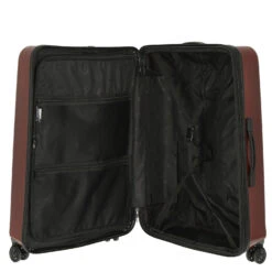 CHECK.IN London 2.0 - 4-Rollen-Trolley 75 Cm -Modetaschen CHECK IN London 2 0 4 Rollen Trolley 75 cm carbon rot 56 2210674 75 6