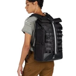 Chrome Barrage Cargo Rolltop 20 - Rucksack 51 Cm -Modetaschen Chrome Barrage Cargo Rolltop Rucksack mit Laptopfach 15 039 039 51 cm all black BG 163 ALLB 8