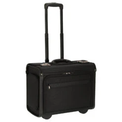 D&N Business & Travel - 2-Rollen Businesstrolley Trolley 46 Cm -Modetaschen D amp N Business amp Travel 2 Rollen Pilotenkoffer Trolley 46 cm schwarz DN2871 01 5