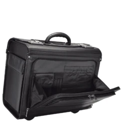 D&N Business & Travel - 2-Rollen Businesstrolley 46 Cm -Modetaschen D amp N Business amp Travel 2 Rollen Pilotentrolley 46 cm schwarz DN2872 01 6