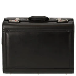 D&N Business & Travel - Pilotenkoffer Leder 41 Cm -Modetaschen D amp N Business amp Travel Pilotenkoffer Leder 41 cm schwarz DN2687 01 4