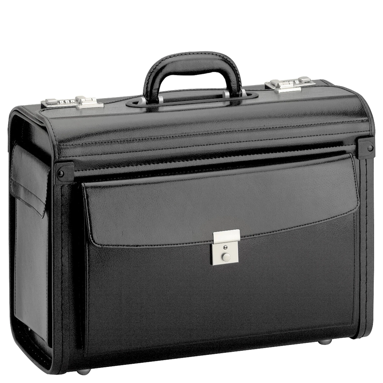 D&N Business & Travel - Pilotenkoffer Leder 46 Cm 1 D&N Business & Travel - Pilotenkoffer Leder 46 Cm