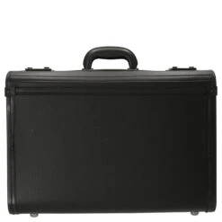 D&N Business & Travel - Pilotenkoffer PU Mit 2 Verschlüssen 51 Cm Vortasche -Modetaschen D amp N Business amp Travel Pilotenkoffer PU mit 2 Verschl ssen 51 cm Vortasche schwarz DN2809 01 4