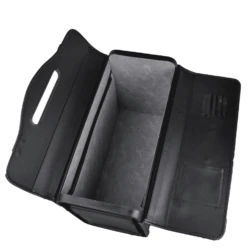 D&N Business & Travel - Pilotenkoffer PU Mit 2 Verschlüssen 51 Cm Vortasche -Modetaschen D amp N Business amp Travel Pilotenkoffer PU mit 2 Verschl ssen 51 cm Vortasche schwarz DN2809 01 6