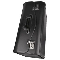 D&N Business & Travel - Pilotenkoffer PU Mit 2 Verschlüssen 51 Cm Vortasche -Modetaschen D amp N Business amp Travel Pilotenkoffer PU mit 2 Verschl ssen 51 cm Vortasche schwarz DN2809 01 7