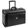 D&N Business & Travel - Pilotenkoffer Mit 2 Rollen PU 48 Cm Vortasche
