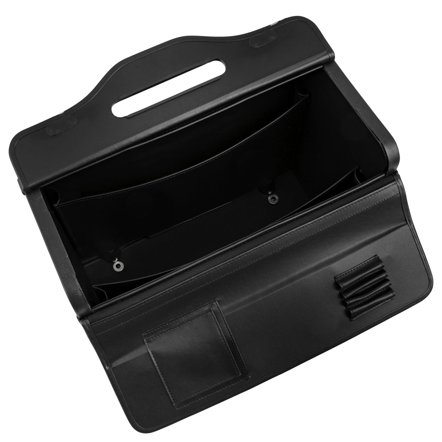 D&N Business & Travel - Pilotenkoffer Mit 2 Rollen PU 48 Cm Vortasche 2 D&N Business & Travel - Pilotenkoffer Mit 2 Rollen PU 48 Cm Vortasche – Bild 2