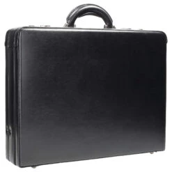 D&N Tradition - Aktenkoffer Leder 45 Cm Erw. -Modetaschen D amp N Tradition Aktenkoffer Leder 45 cm erw schwarz DN2632 01 5