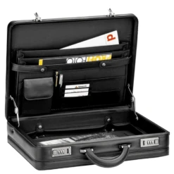 D&N Tradition Business - Aktenkoffer PU 46 Cm Erw. -Modetaschen D amp N Tradition Business Aktenkoffer 46 cm erw schwarz DN2634 01 6
