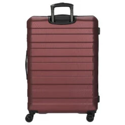 D&N Travel Line 2400 - 4-Rollen-Trolley L 78 Cm -Modetaschen D amp N Travel Line 2400 4 Rollen Trolley L 78 cm bordeaux 2470 12 4