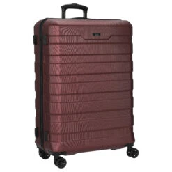D&N Travel Line 2400 - 4-Rollen-Trolley L 78 Cm -Modetaschen D amp N Travel Line 2400 4 Rollen Trolley L 78 cm bordeaux 2470 12 5