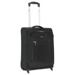 D&N Travel Line 6404 - 2-Rollen-Trolley S 49 Cm -Modetaschen D amp N Travel Line 6404 4 Rollen Trolley S 49 cm schwarz 6454 11 5