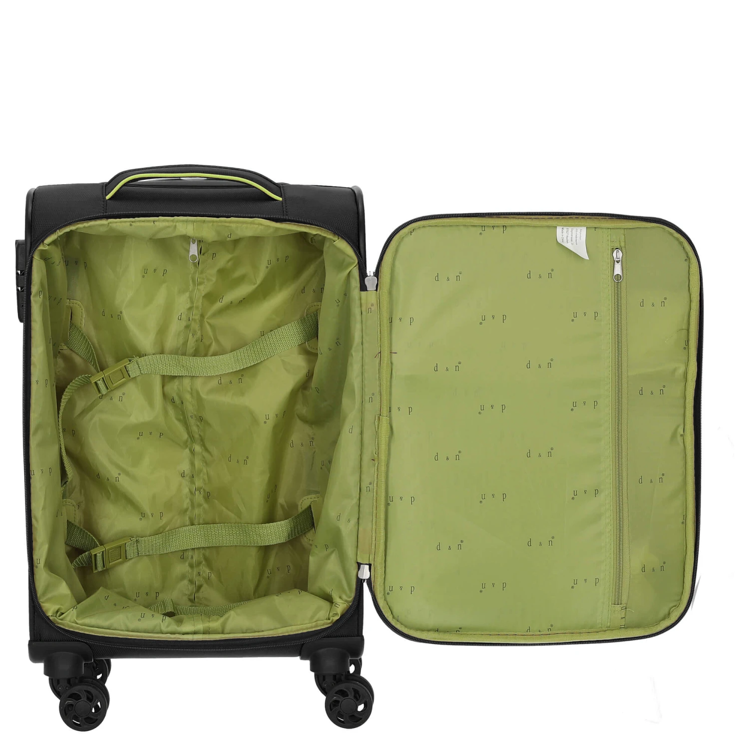 D&N Travel Line 6704 - 4-Rollen-Kabinentrolley S 55 Cm 6 D&N Travel Line 6704 - 4-Rollen-Kabinentrolley S 55 Cm – Bild 6