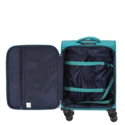 D&N Travel Line 9104 - 4-Rollen-Kabinentrolley S 55 Cm -Modetaschen D amp N Travel Line 9104 4 Rollen Kabinentrolley S 55 cm gr n 9154 06 6