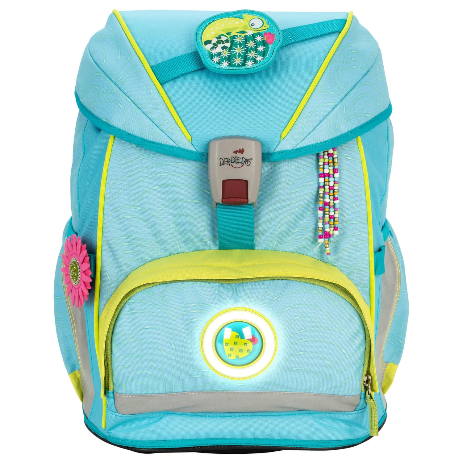 DerDieDas ErgoFlex Exklusiv LED - Schulranzen Set 5tlg. 800g 2 DerDieDas ErgoFlex Exklusiv LED - Schulranzen Set 5tlg. 800g – Bild 2