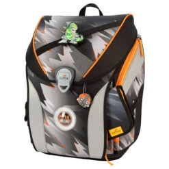 DerDieDas ErgoFlex Max Exclusiv LED - Schulranzenset 5tlg. 950g -Modetaschen DerDieDas ErgoFlex Max Exclusiv LED Schulranzenset 5tlg 950g Cyber Dino 8508166 3