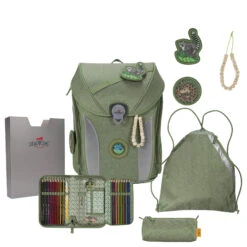 DerDieDas ErgoFlex Max Exklusiv ECO - Schulranzen Set 5tlg. 950g