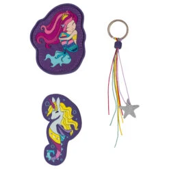 DerDieDas ErgoFlex Exklusiv Superflash - Schulranzen Set 5tlg. 800g -Modetaschen DerDieDas Ergoflex Schulranzen Set 5tlg Pink Mermaid 8505167 12