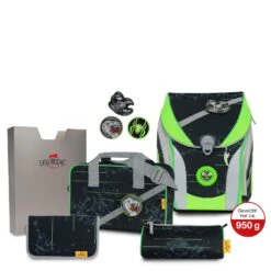 DerDieDas ErgoFlex Max - Schulranzen Set 5tlg. 950g