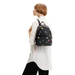 Desigual Fresia Mombasa Mini - Rucksack 30.5 Cm -Modetaschen Desigual Fresia Mombasa Mini Rucksack 30 5 cm black 23SAKP34 2000 5