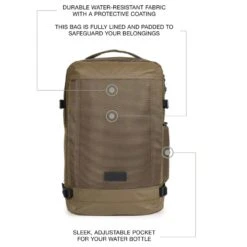 Eastpak Selection Tecum 19 - Rucksack 47 Cm -Modetaschen Eastpak selection Tecum Rucksack 47 cm M cnnct sand EK00091DK621 7