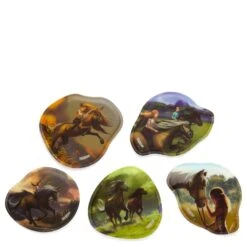 Ergobag Zubehör Klettie - Kontur Set 5 Tlg.