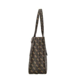 Guess Eco Brenton - Shopper Mit Pochette 39 Cm -Modetaschen Guess Eco Brenton Tote Shopper 39 cm brown logo HWESG839023 BNL 3