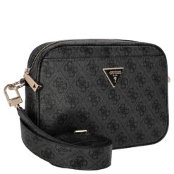 Guess Meridian - Umhängetasche 23 Cm -Modetaschen Guess Meridian Umh ngetasche 23 cm coal logo HWSG8778140 CLO 5