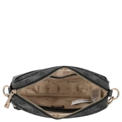 Guess Meridian - Umhängetasche 23 Cm -Modetaschen Guess Meridian Umh ngetasche 23 cm coal logo HWSG8778140 CLO 6