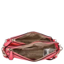 Guess Noelle Crossbody - Umhängetasche 24 Cm -Modetaschen Guess Noelle Crossbody Umh ngetasche 24 cm magenta HWZG7879710 MAG 7