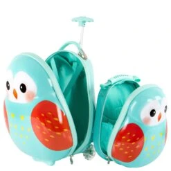 Heys Travel Tots - 2-Rollen-Trolley Mit Rucksack 46 Cm -Modetaschen Heys Travel Tots 2 Rollen Trolley mit Rucksack 46 cm Eule 13030 3170 00 4