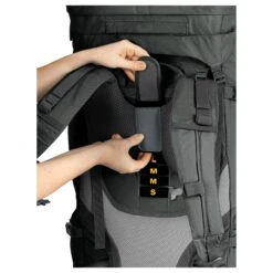 Jack Wolfskin Denali 65+10 Women's - Trekkingrucksack 78 Cm -Modetaschen Jack Wolfskin Denali 65 10 Women 039 s Trekkingrucksack 78 cm slate green 2010071 4136 7