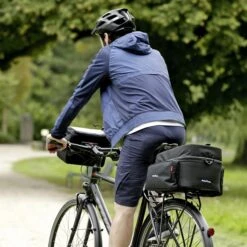 KLICKfix Touring 20 - Gepäckträgertasche (Racktime) 35 Cm -Modetaschen KLICKfix Rixen amp Kaul Touring Hinterradtasche inkl Bodenkupplung black 0264RA 6