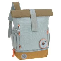 LÄSSIG Mini Rolltop Nature - Kinderrucksack 32 Cm