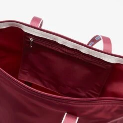 Lacoste Izzie - Shopper Mit Color-Block-Tragegriff 35 Cm -Modetaschen Lacoste Izzie Shopper 35 cm L cranberry NF3975VA 398 4