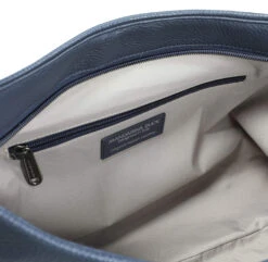 Mandarina Duck Mellow Leather Shoulder - Schultertasche 36 Cm -Modetaschen Mandarina Duck Mellow Leather Shoulder Umh ngetasche dress blue FZT80 08Q 6