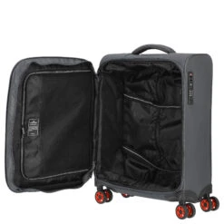 March 15 Kober - 4-Rollen Kabinentrolley S 52 Cm Erw. USB -Modetaschen March 15 Kober 4 Rollen Kabinentrolley S 52 cm erw USB charcoal 2433 08 52 6