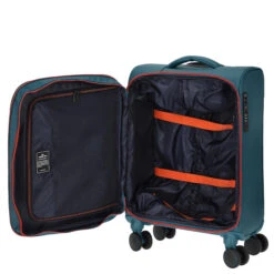 March 15 Silhouette - 4-Rollen-Kabinentrolley S Erw. USB 55 Cm -Modetaschen March 15 Silhouette 4 Rollen Kabinentrolley S erw USB ocean bluegreen 2866 43 52 6