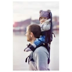 MiniMeis G4 - Schultertrage Für Kids Von 7 Monaten Bis 5 Jahren -Modetaschen MiniMeis Schultertrage G4 f r Kids von 7 Monaten bis 5 Jahren blau black MM G4 01 6